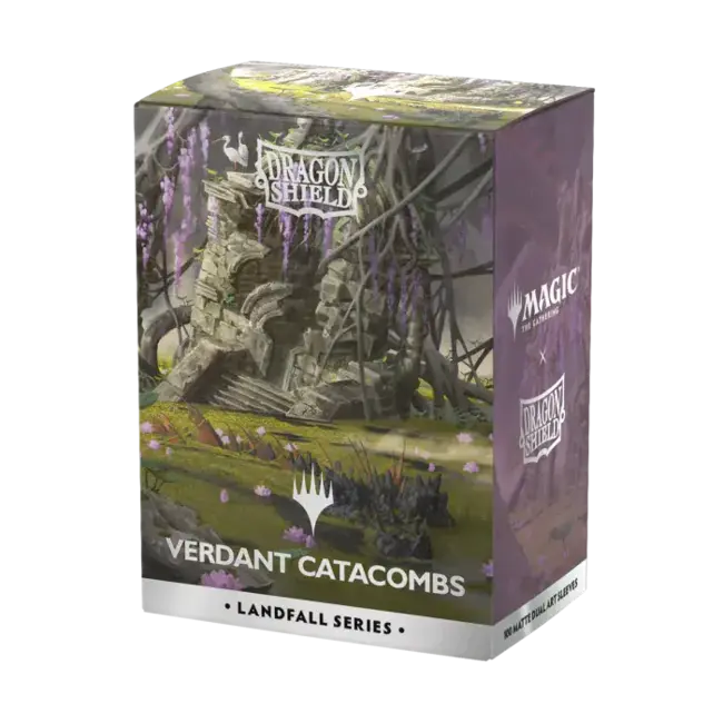 Dragon Shield Dragon Shield: Verdant Catacombs -  Landfall Series - Matte Dual Art Sleeves (100 Standard Size Sleeves)