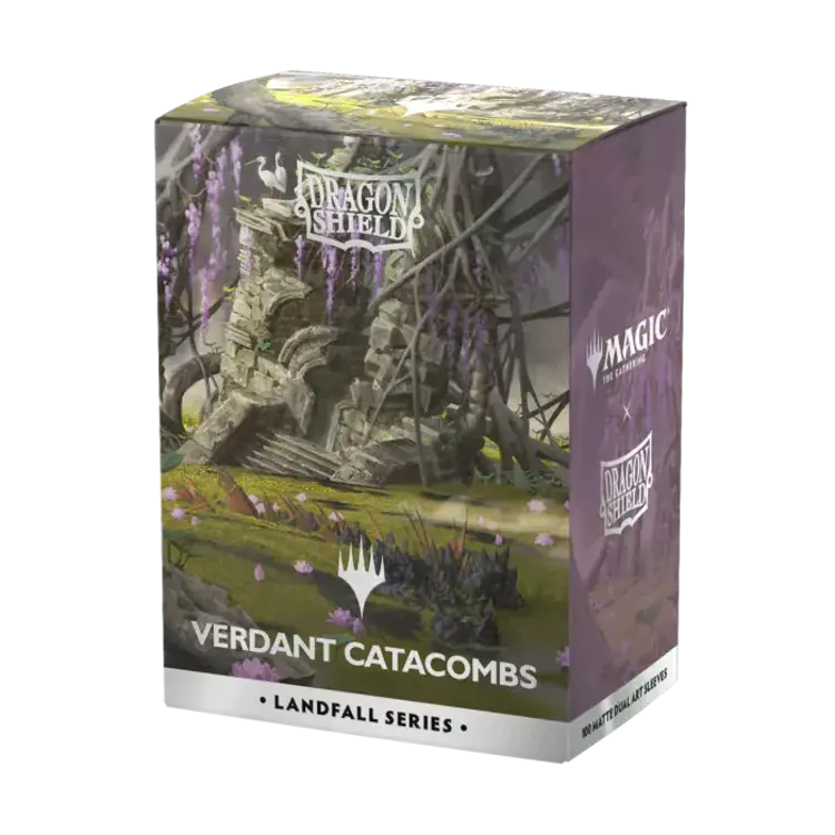 Dragon Shield Dragon Shield: Verdant Catacombs -  Landfall Series - Matte Dual Art Sleeves (100 Standard Size Sleeves)
