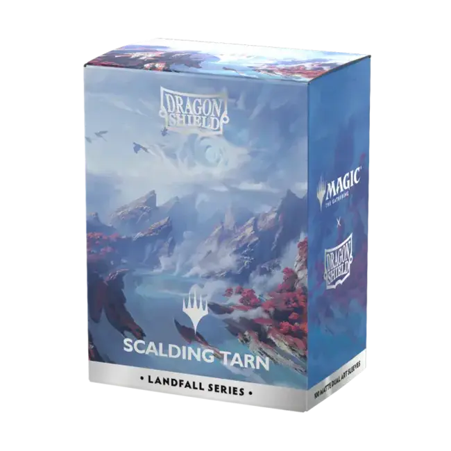 Dragon Shield Dragon Shield: Scalding Tarn -  Landfall Series - Matte Dual Art Sleeves (100 Standard Size Sleeves)