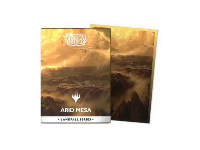 Dragon Shield Arid Mesa - Matte Dual Art Sleeves (100 Standard Size Sleeves)