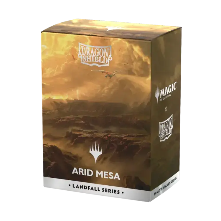Dragon Shield Dragon Shield: Arid Mesa -  Landfall Series - Matte Dual Art Sleeves (100 Standard Size Sleeves)