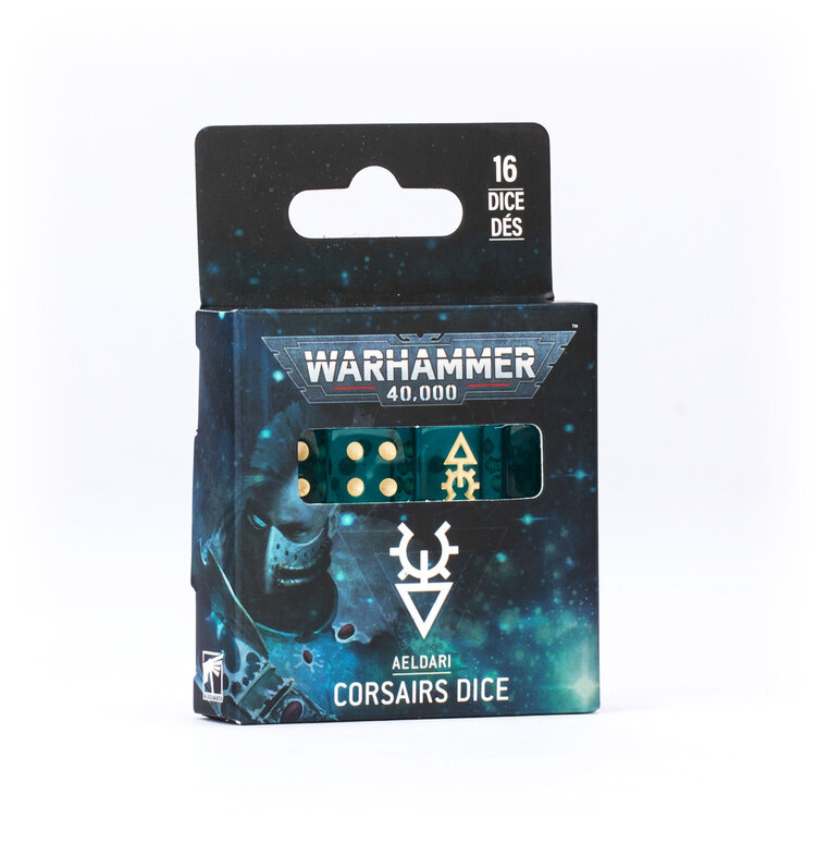Games Workshop Warhammer Warhammer 40000 - Dice Set: Aeldari - Corsairs