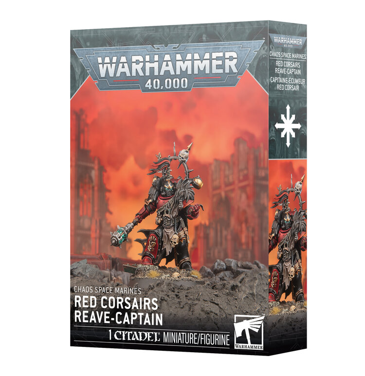 Games Workshop Warhammer Warhammer 40000 - Chaos Space Marines: Red Corsairs Reave-Captain