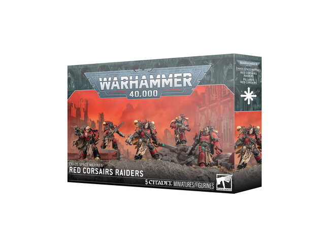 Games Workshop Warhammer Chaos Space Marines: Red Corsairs Raiders