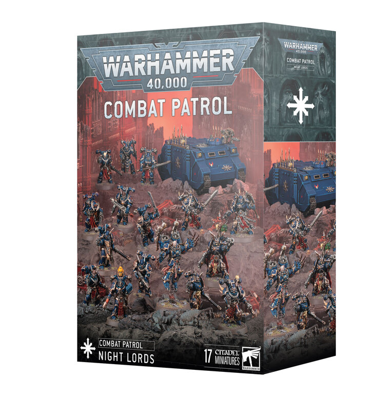 Games Workshop Warhammer Warhammer 40000 - Combat Patrol: Chaos Space Marines - Night Lords