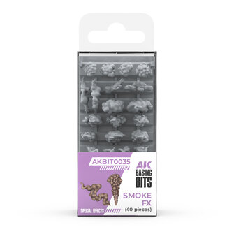 AK Interactive Basing Bits: Special Effects - Smoke FX