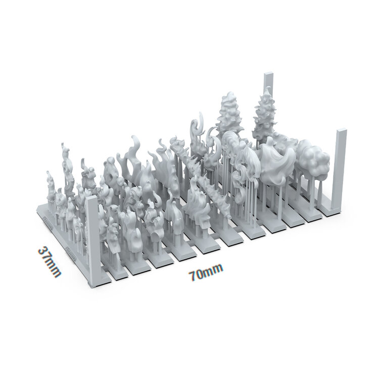 AK Interactive AK interactive - Basing Bits: Special Effects - Flame Spell