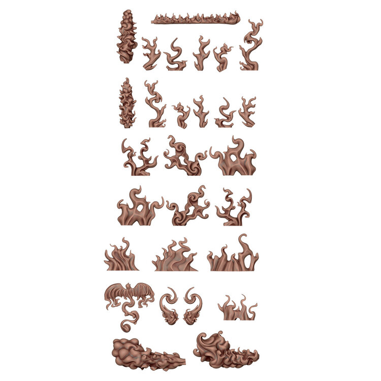 AK Interactive AK interactive - Basing Bits: Special Effects - Flame Spell