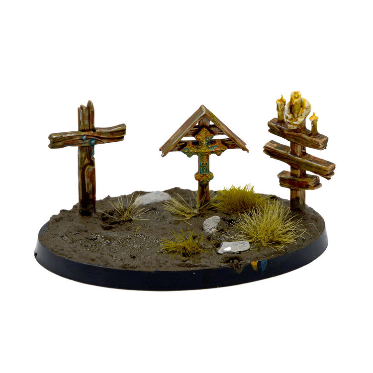 AK Interactive AK interactive - Basing Bits: Wargame Scenery - Wood Crosses