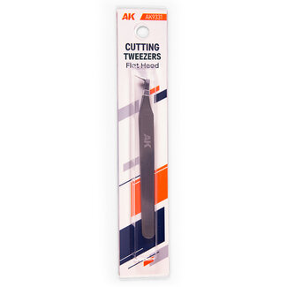 AK Interactive Cutting Tweezers - Flat Head