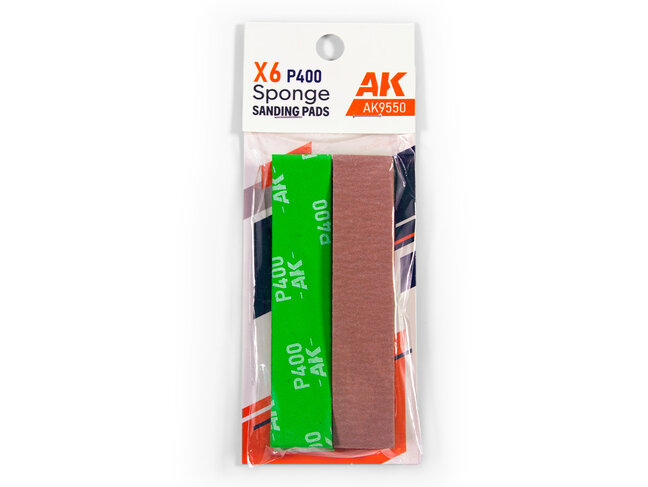 AK Interactive Sponge - P400 Grit (6)