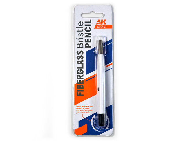 AK Interactive Fiberglass Bristle Pencil