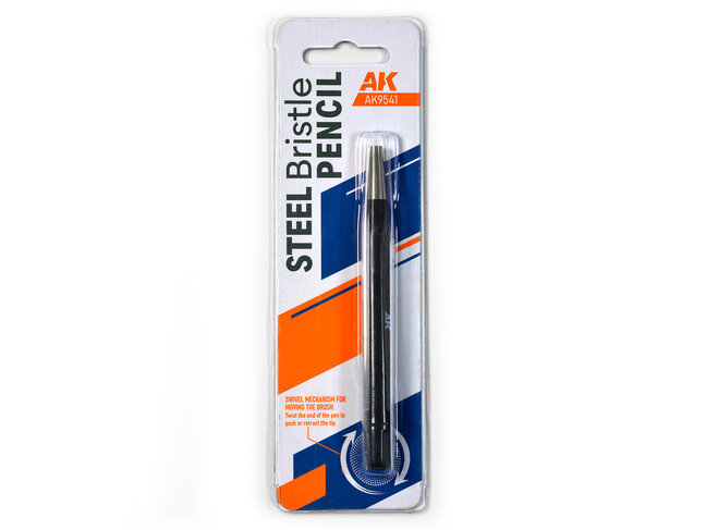 AK Interactive Steel Bristle Pencil