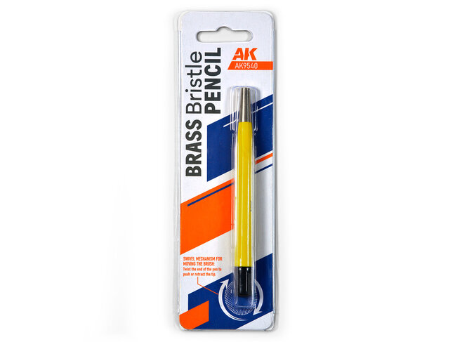 AK Interactive Brass Bristle Pencil