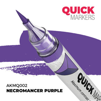 AK Interactive Quick Markers - Necromancer Purple