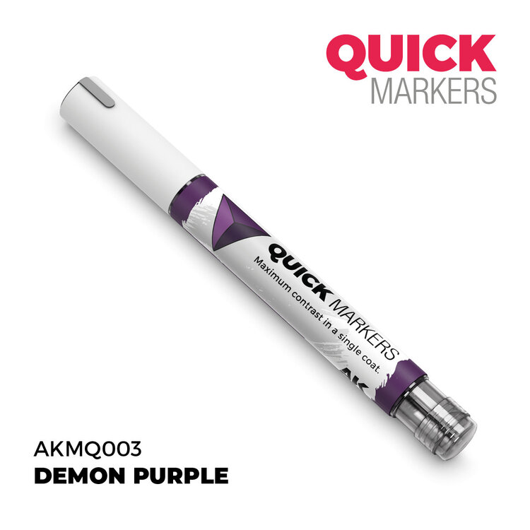 AK Interactive AK Interactive: Quick Markers - Demon Purple
