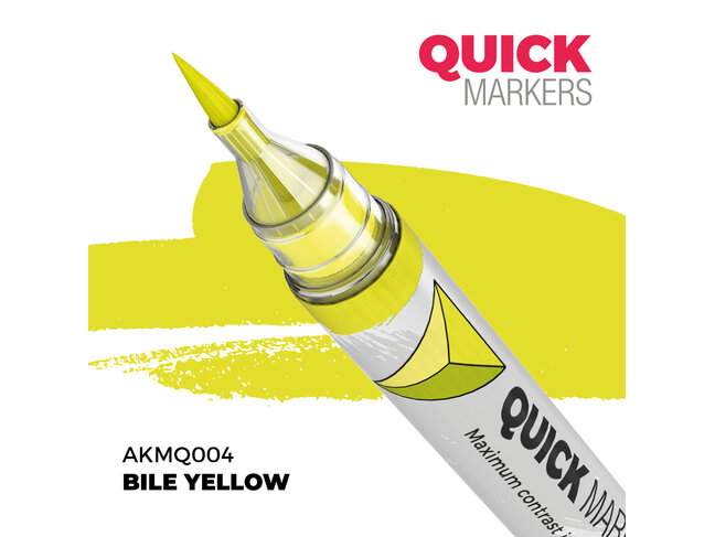 AK Interactive Quick Markers - Bile Yellow