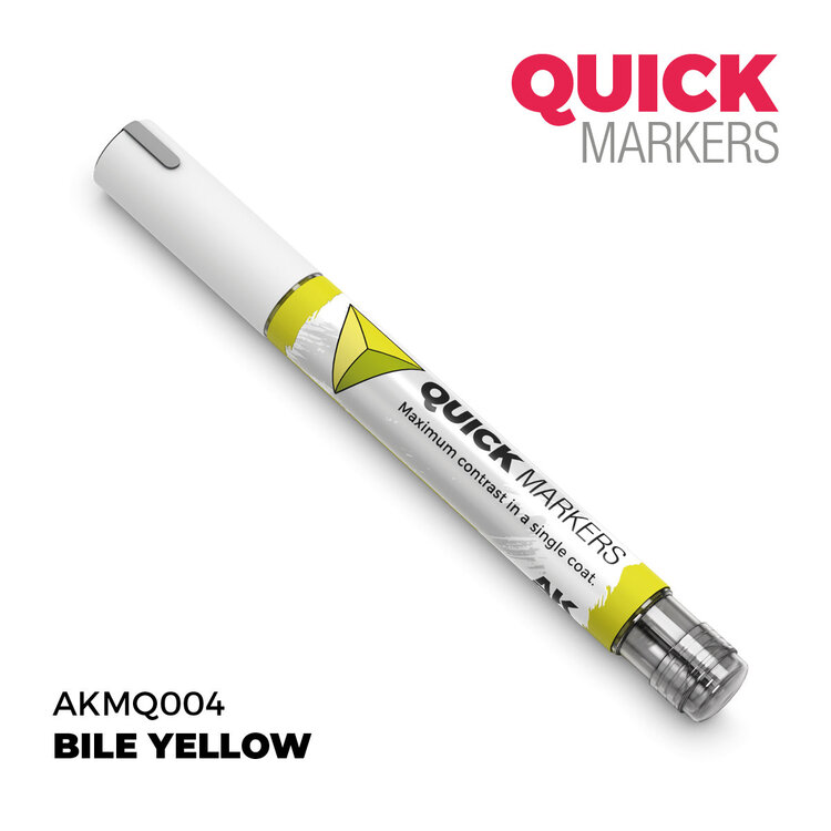 AK Interactive AK Interactive: Quick Markers - Bile Yellow