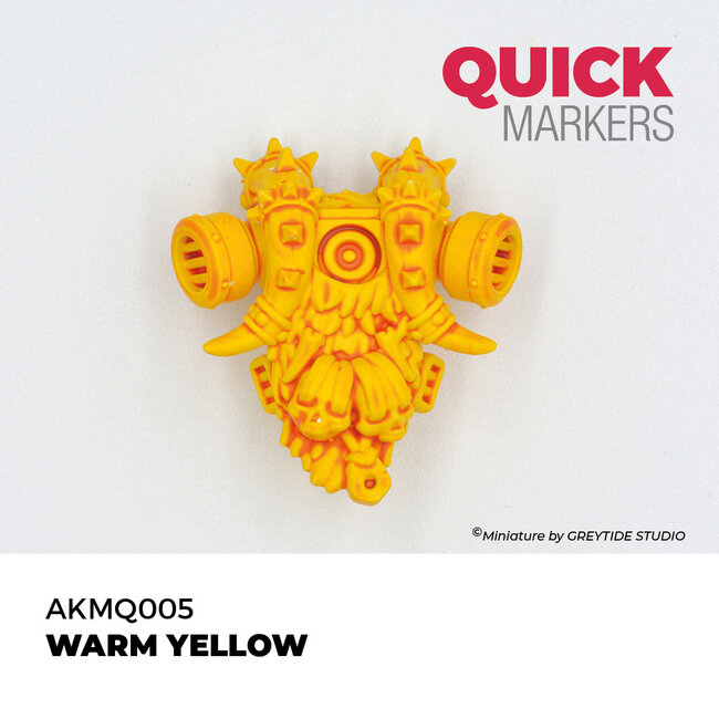 AK Interactive AK Interactive: Quick Markers - Warm Yellow