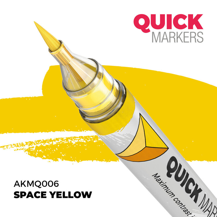 AK Interactive AK Interactive: Quick Markers - Space Yellow