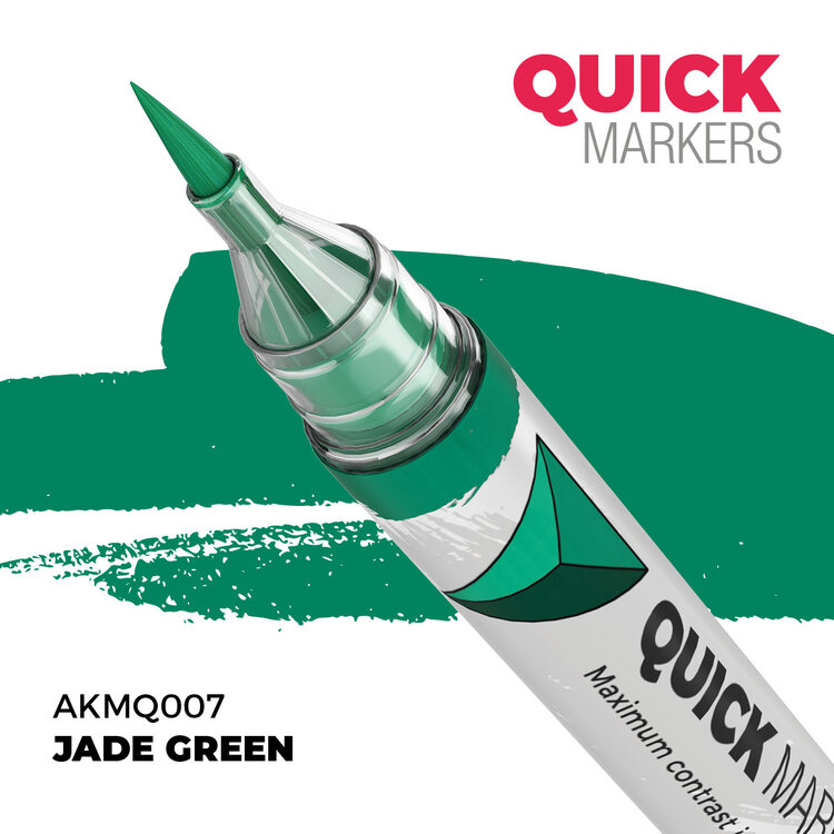AK Interactive AK Interactive: Quick Markers - Jade Green
