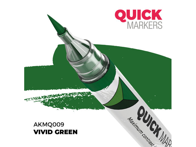 AK Interactive Quick Markers - Vivid Green