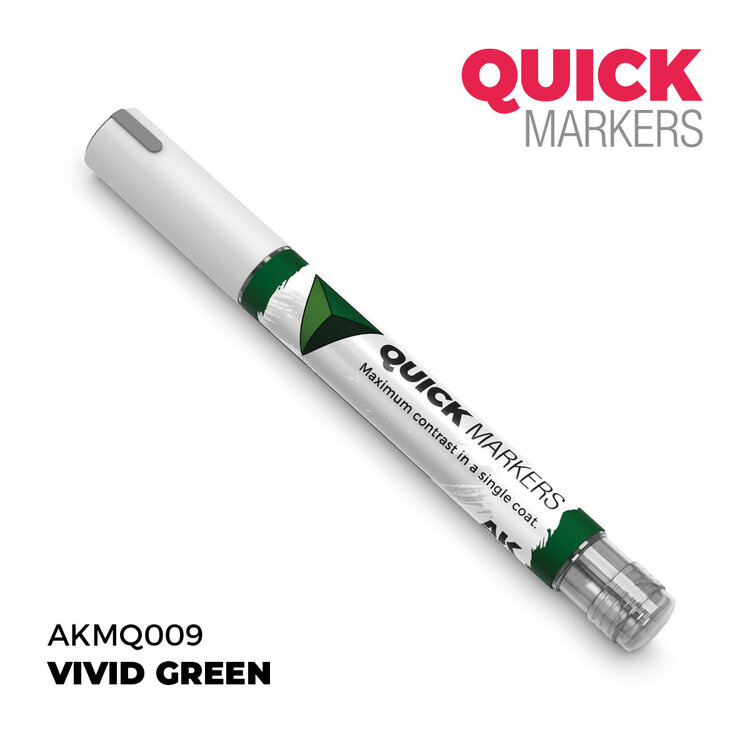 AK Interactive AK Interactive: Quick Markers - Vivid Green