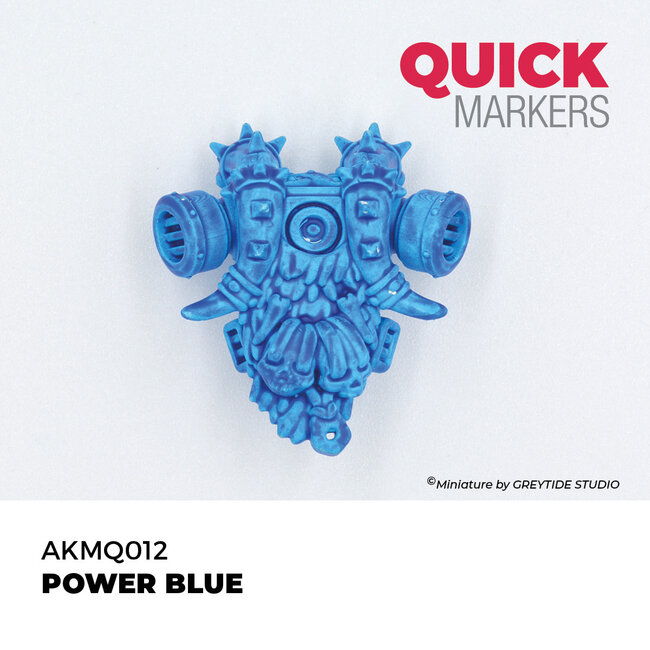 AK Interactive AK Interactive: Quick Markers - Power Blue