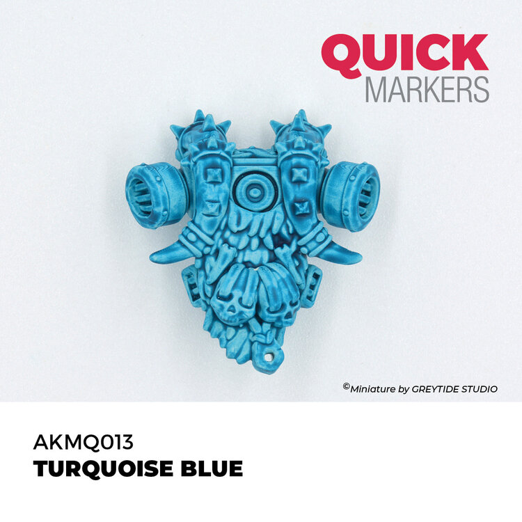 AK Interactive AK Interactive: Quick Markers - Turquoise Blue