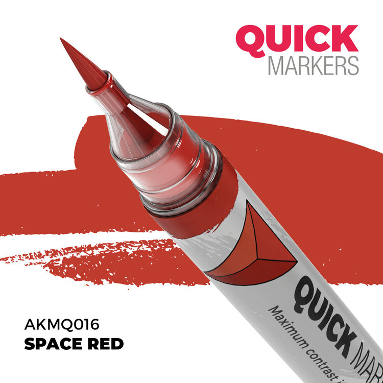AK Interactive AK Interactive: Quick Markers - Space Red