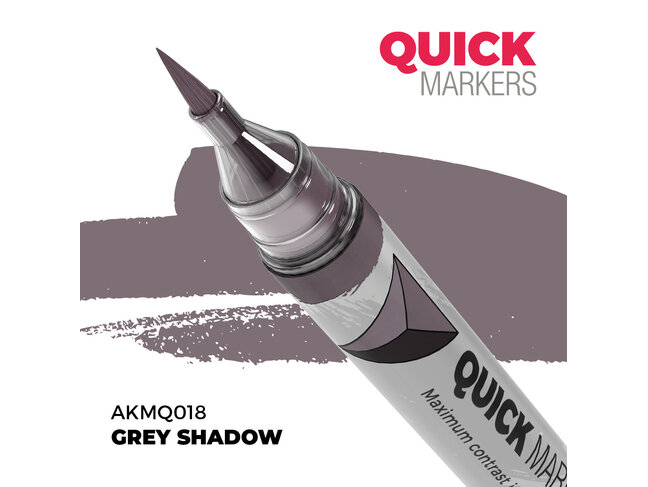 AK Interactive Quick Markers - Grey Shadow
