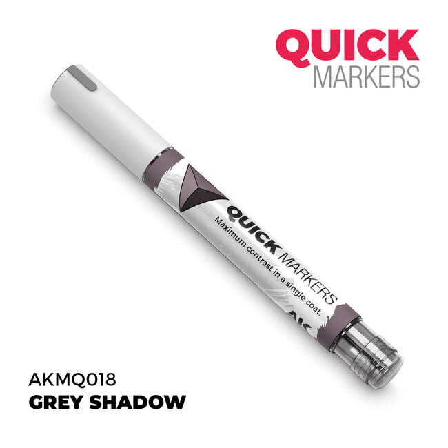 AK Interactive AK Interactive: Quick Markers - Grey Shadow