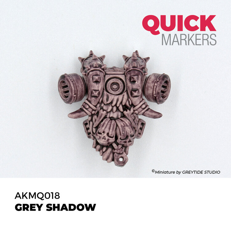 AK Interactive AK Interactive: Quick Markers - Grey Shadow
