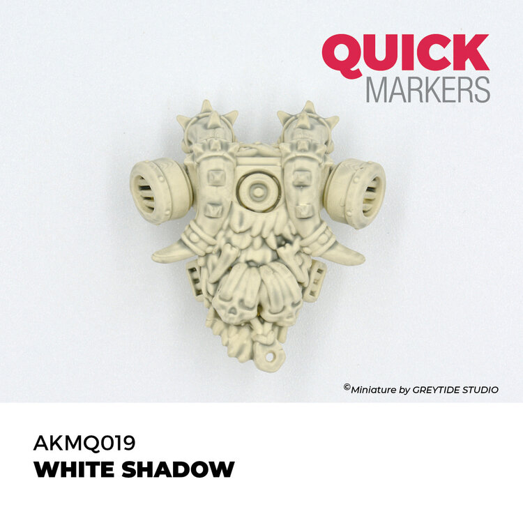AK Interactive AK Interactive: Quick Markers - White Shadow