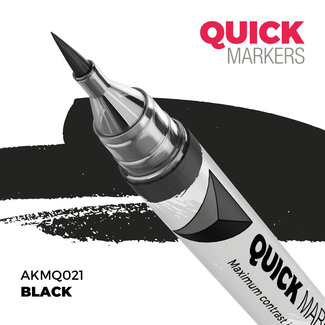 AK Interactive Quick Markers - Black