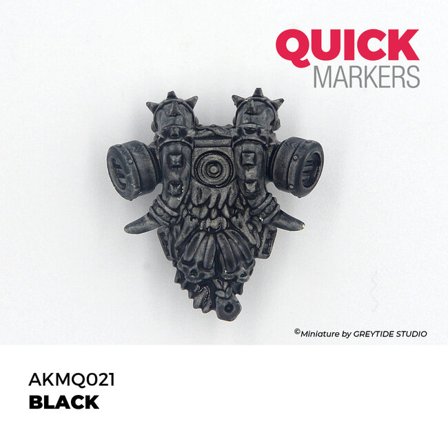 AK Interactive AK Interactive: Quick Markers - Black