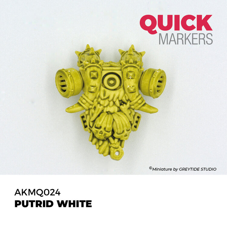 AK Interactive AK Interactive: Quick Markers - Putrid White