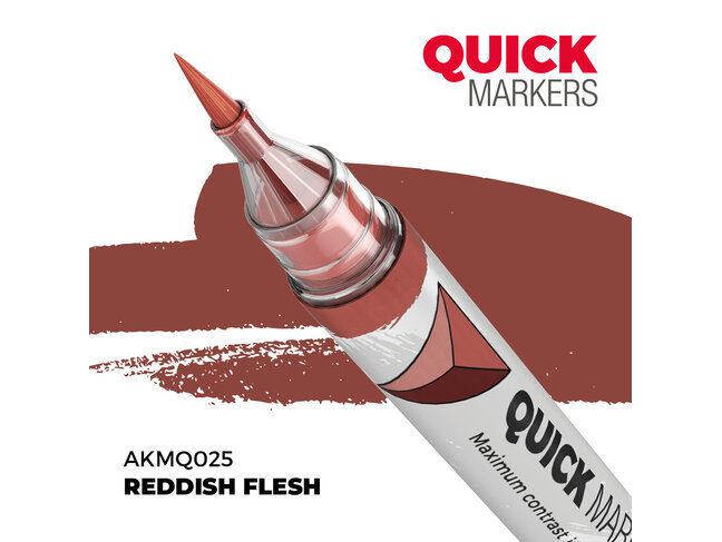 AK Interactive Quick Markers - Reddish Flesh