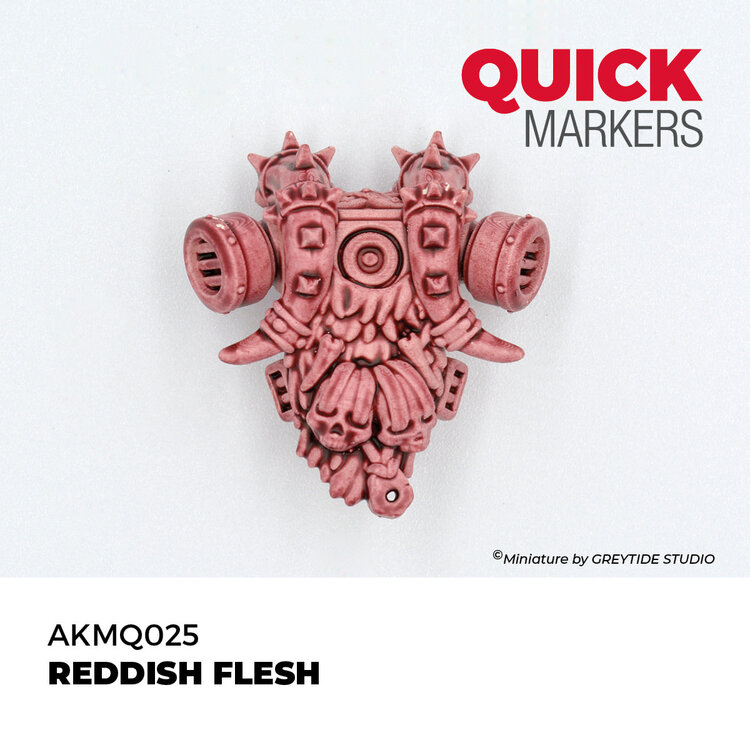 AK Interactive AK Interactive: Quick Markers - Reddish Flesh