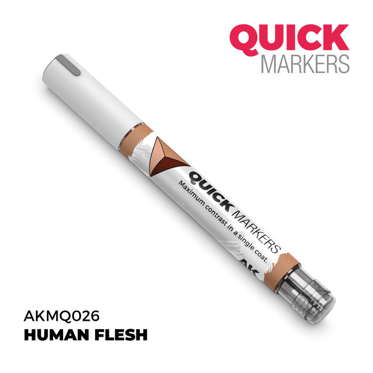 AK Interactive AK Interactive: Quick Markers - Human Flesh