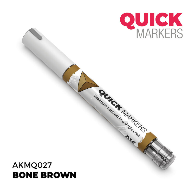 AK Interactive AK Interactive: Quick Markers - Bone Brown