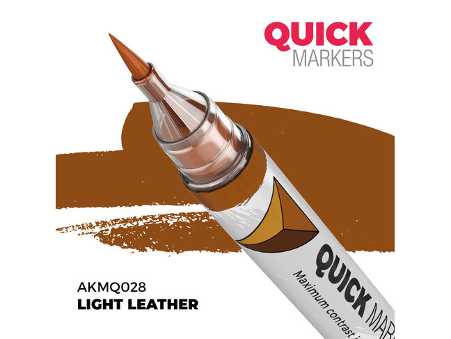 AK Interactive Quick Markers - Light Leather