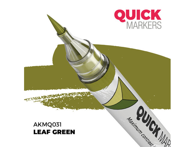 AK Interactive Quick Markers - Leaf Green