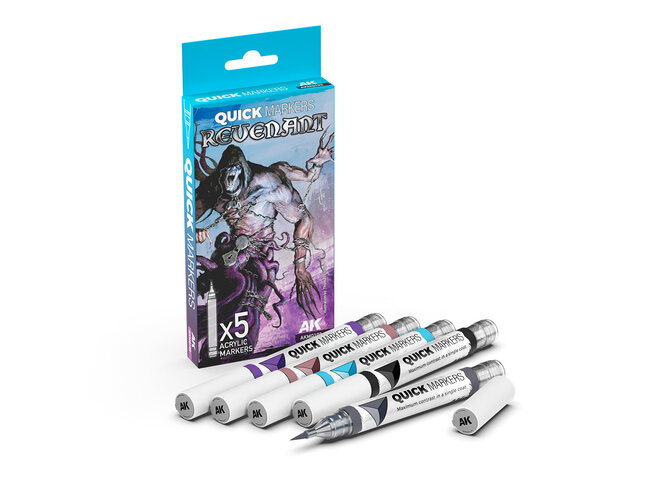 AK Interactive Quick Markers Set - Revenant