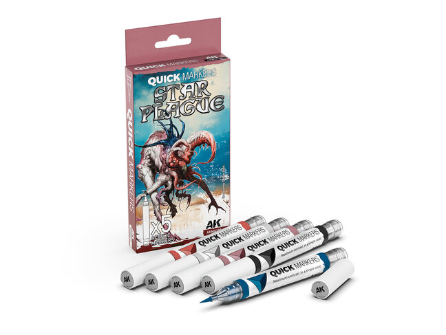 AK Interactive Quick Markers Set - Star Plague