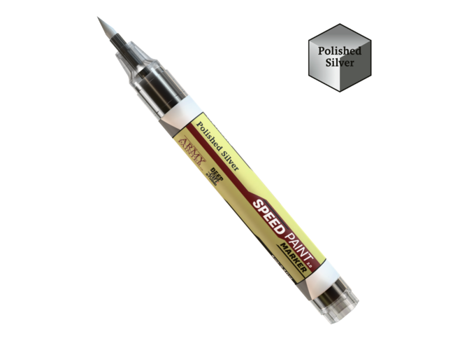 The Army Painter Speedpaint Marker 2.0 - Polished Silver