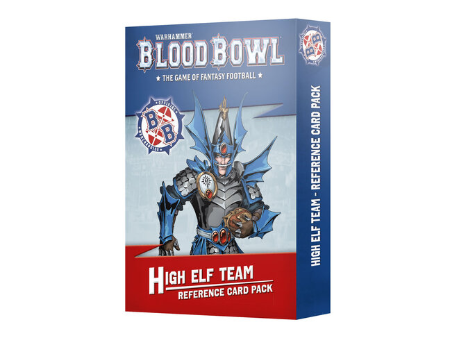 Games Workshop Warhammer Blood Bowl: High Elf Team - Reference Card Pack (eng)