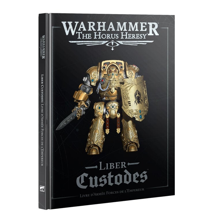 Games Workshop Warhammer Warhammer The Horus Heresy - Legio Custodes: Liber Custodes (fra)