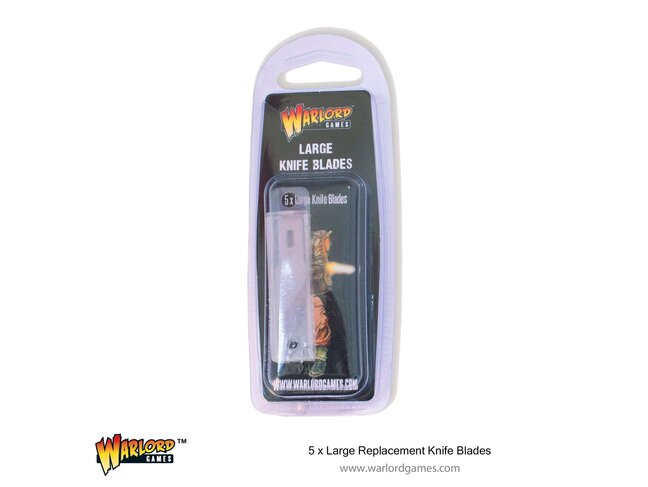 Warlord Games Large Replacement Knife Blades (5)