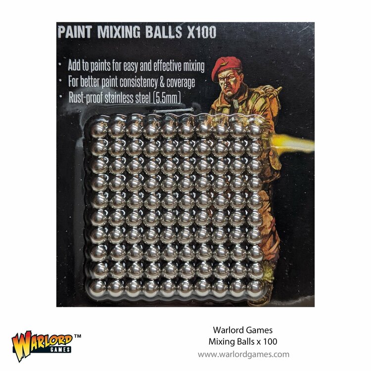 Warlord Games Warlord Games: Mixing Balls (100)